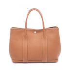 Hermes Tote Garden Party PM Gold Leather