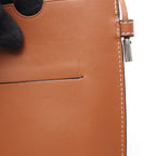 Loewe Shoulder Bag Gate Pocket Brown Leather — view 6