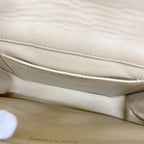 Chanel Shoulder Bag Lambskin Beige Gold — view 4