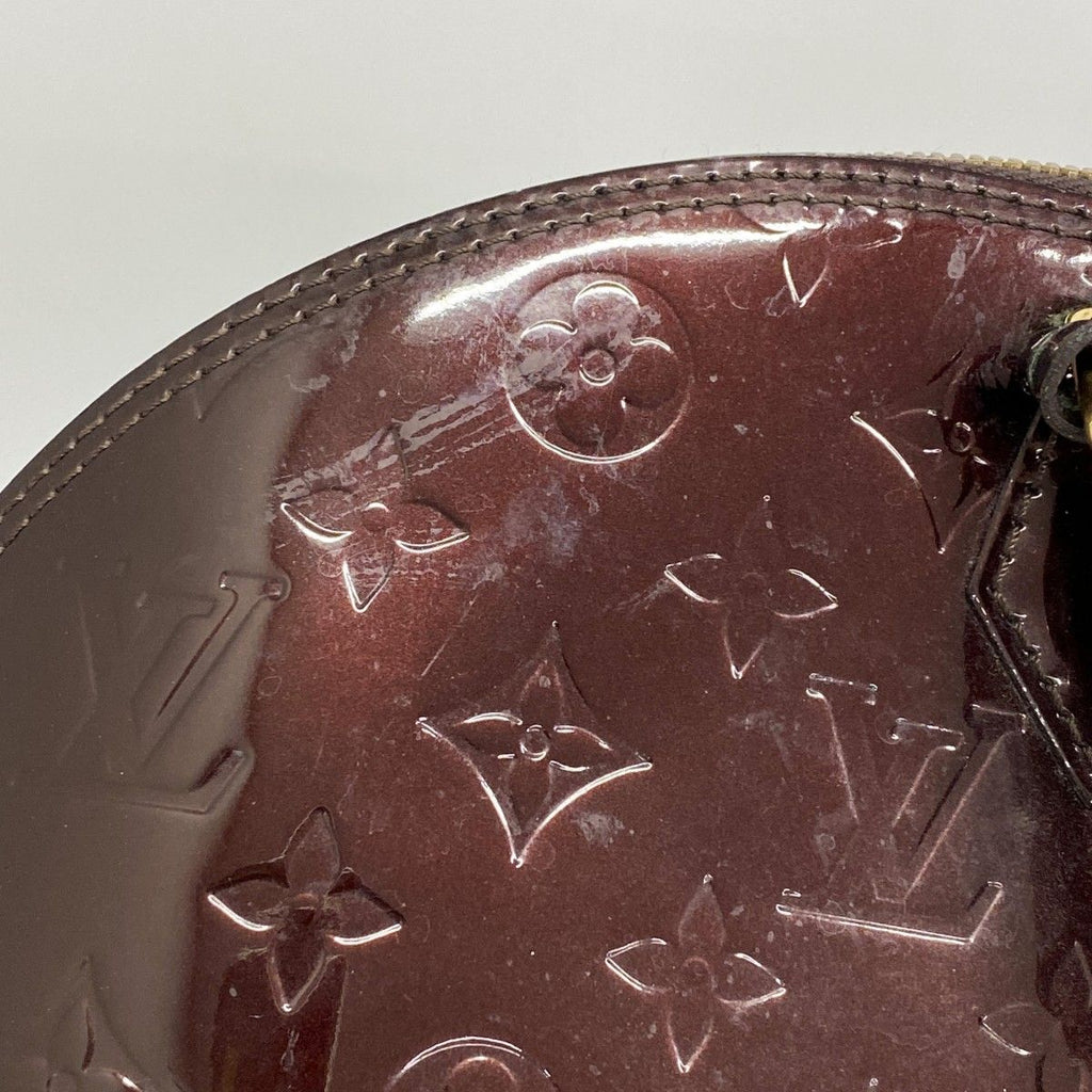 Louis Vuitton Handbag Vernis Alma GM Amaranto — view 7