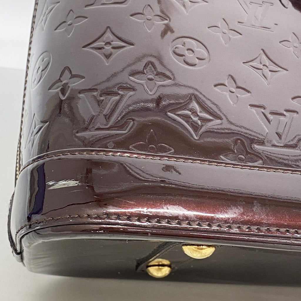 Louis Vuitton Handbag Vernis Alma GM Amaranto — view 6