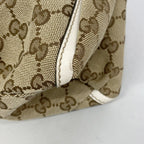 Gucci Handbag GG Canvas Abbey Beige Champagne Gold — view 6