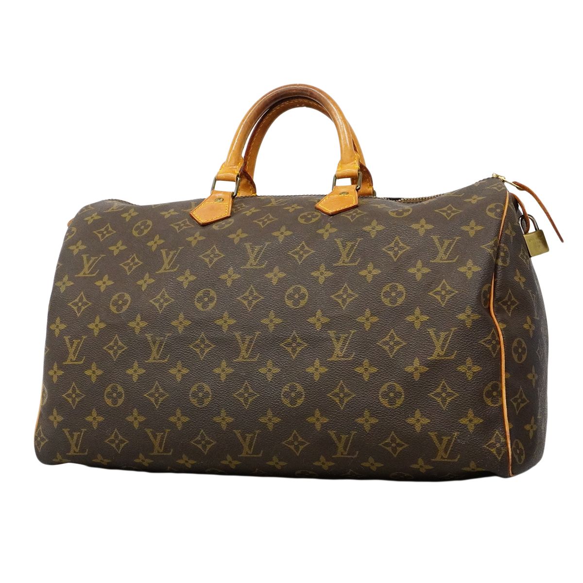 Louis Vuitton Handbag Monogram Speedy 40 Brown