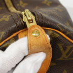 Louis Vuitton Handbag Monogram Speedy 40 Brown — view 8