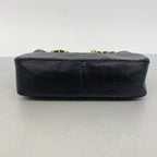 Chanel Handbag Quilted Lambskin Black Gold 2-Way — view 3