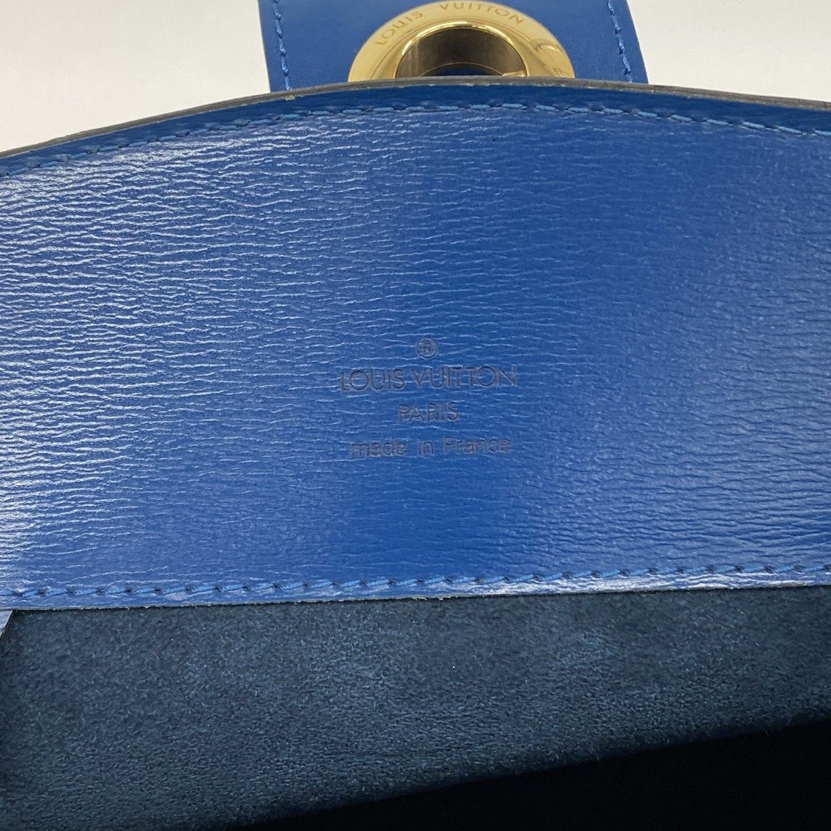 Louis Vuitton Shoulder Bag Epi Cluny Toledo Blue — view 5
