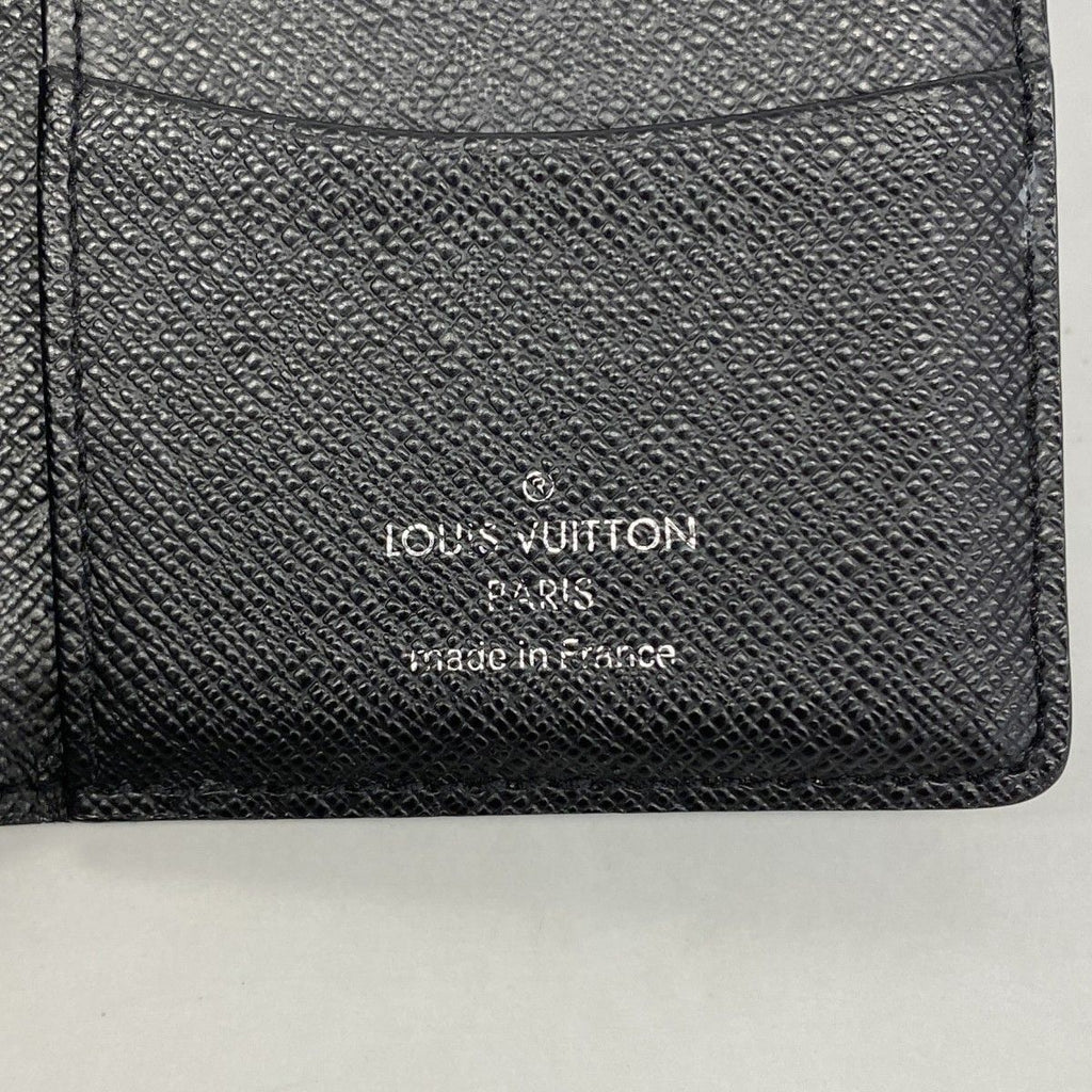 Louis Vuitton Card Case Damier Graphite Organizer de Poche Black Gray — view 4