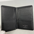 Louis Vuitton Card Case Damier Graphite Organizer de Poche Black Gray — view 3