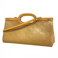 Louis Vuitton Handbag Vernis Roxuba Tall Live Noisette