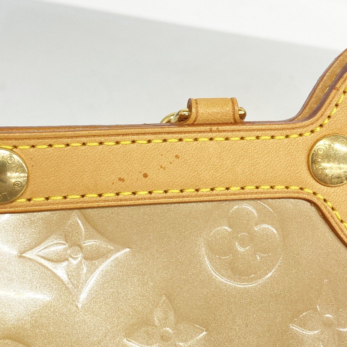 Louis Vuitton Handbag Vernis Roxuba Tall Live Noisette — view 8