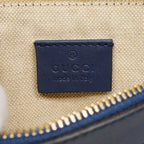 Gucci Tote GG Canvas Beige Blue Champagne Gold — view 5