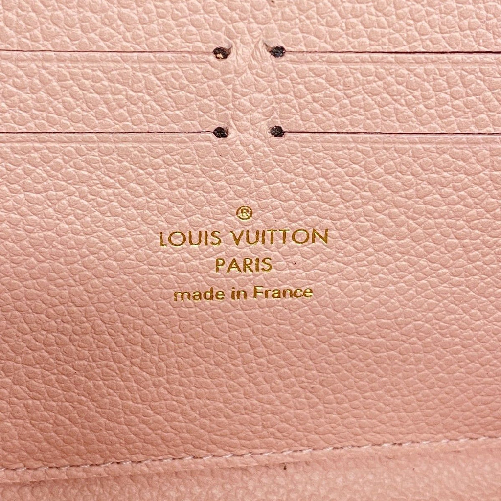Louis Vuitton Wallet Monogram Empreinte Portefeuille Clemence Rose Velours — view 4
