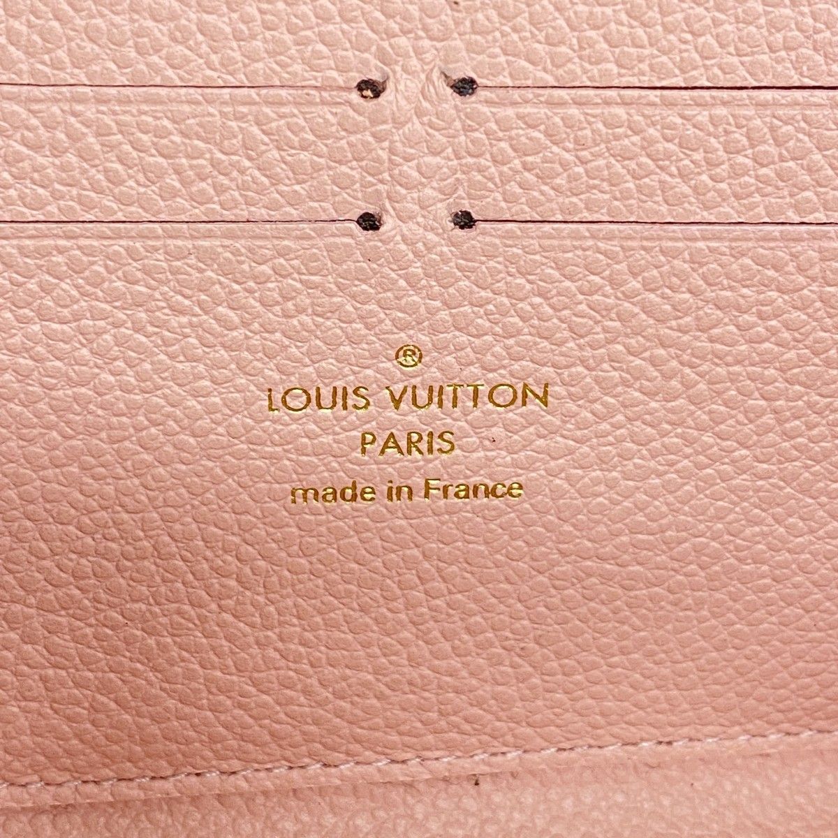 Louis Vuitton Wallet Monogram Empreinte Portefeuille Clemence Rose Velours — view 4