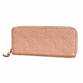 Louis Vuitton Wallet Monogram Empreinte Portefeuille Clemence Rose Velours