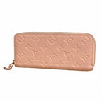 Louis Vuitton Wallet Monogram Empreinte Portefeuille Clemence Rose Velours