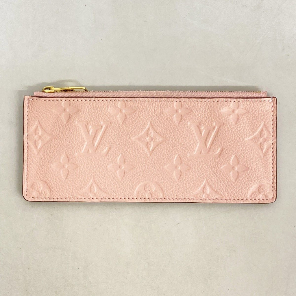 Louis Vuitton Wallet Monogram Empreinte Portefeuille Clemence Rose Velours — view 8