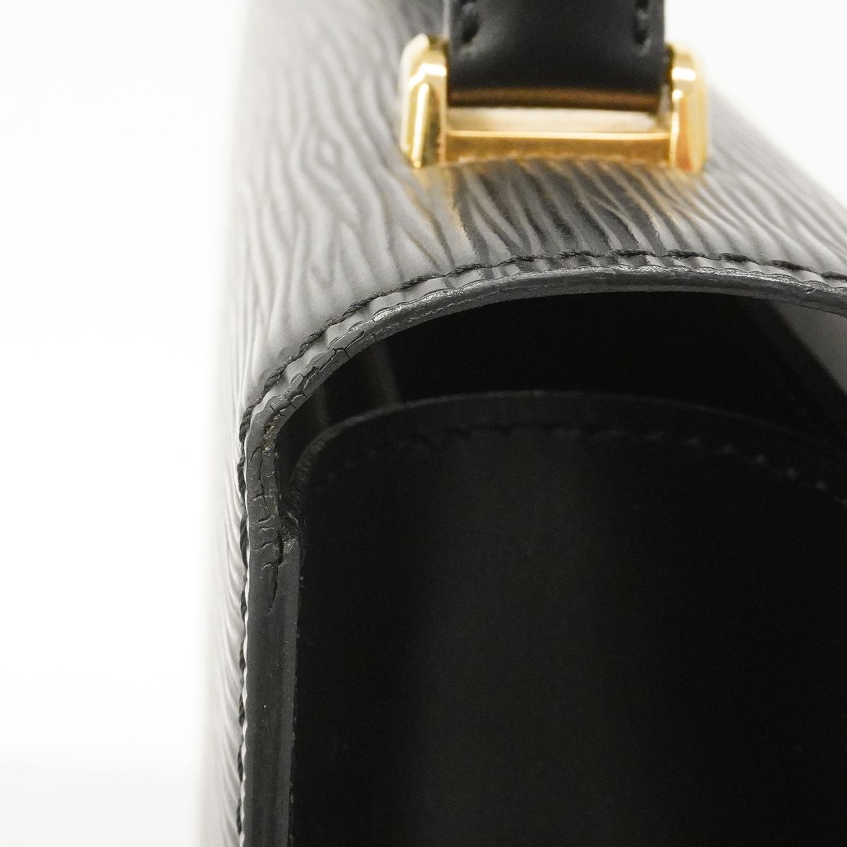 Louis Vuitton Handbag Epi Malesherbes Noir — view 6