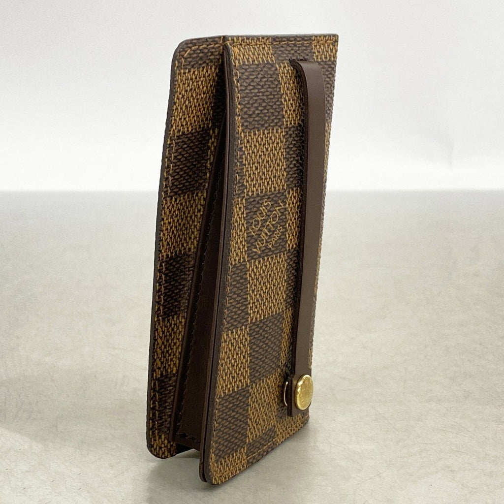 Louis Vuitton Key Case Damier Clochette PM Ebene Key Holder — view 2