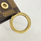 Louis Vuitton Key Case Damier Clochette PM Ebene Key Holder — view 5