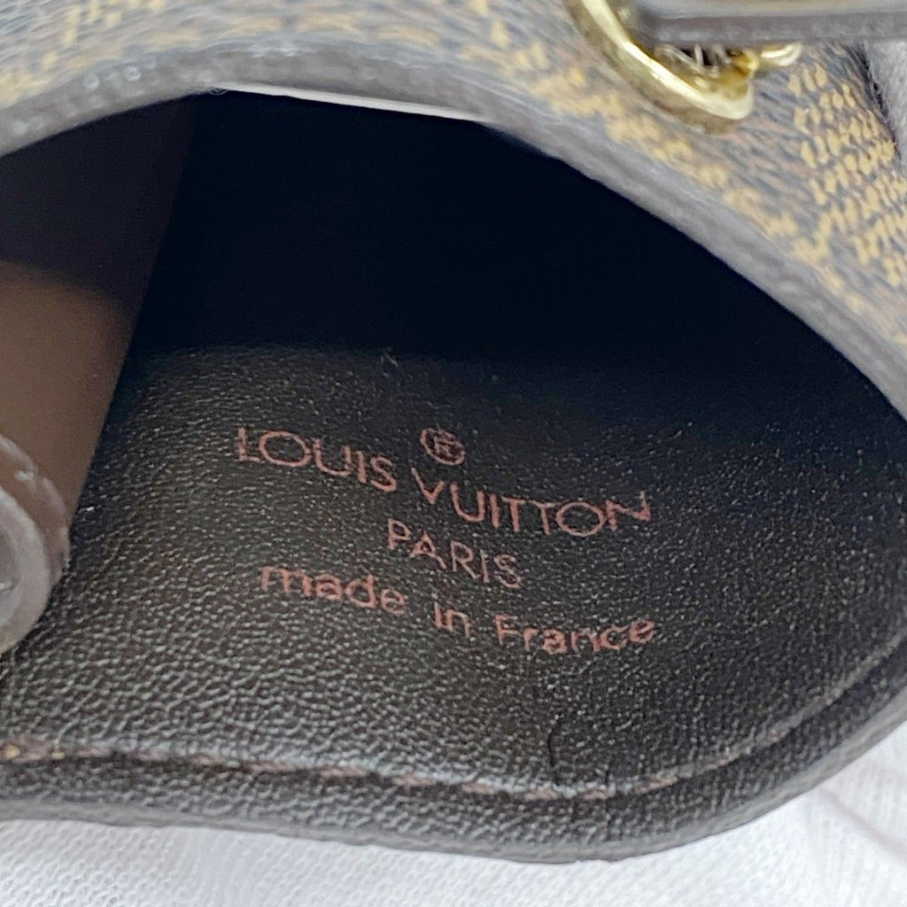 Louis Vuitton Key Case Damier Clochette PM Ebene Key Holder — view 4