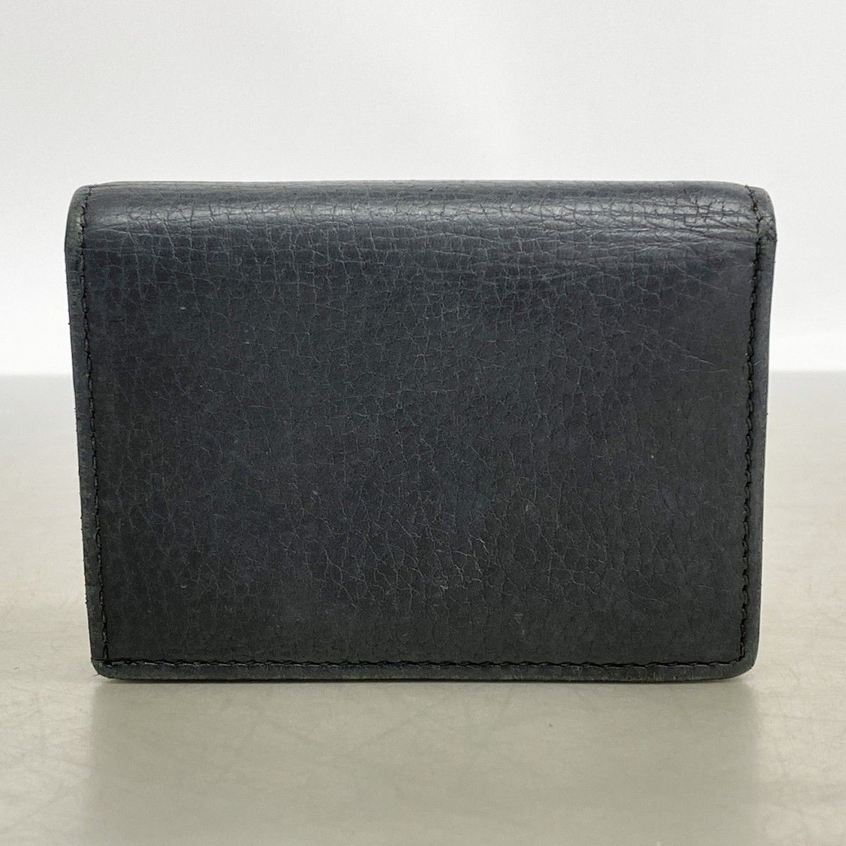 Gucci Wallet GG Marmont Leather Black Gold — view 8