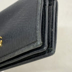 Gucci Wallet GG Marmont Leather Black Gold — view 5
