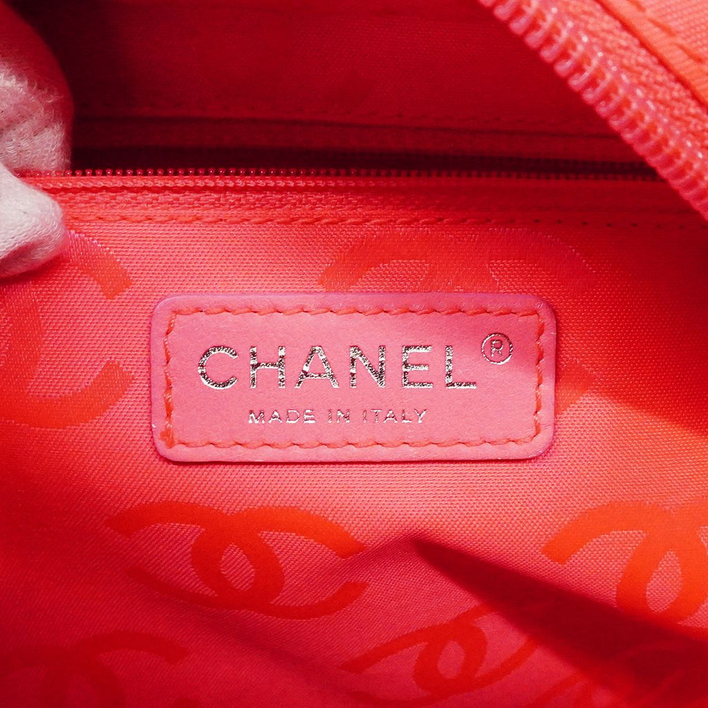 Chanel Tote Cambon Lambskin Black Silver — view 5