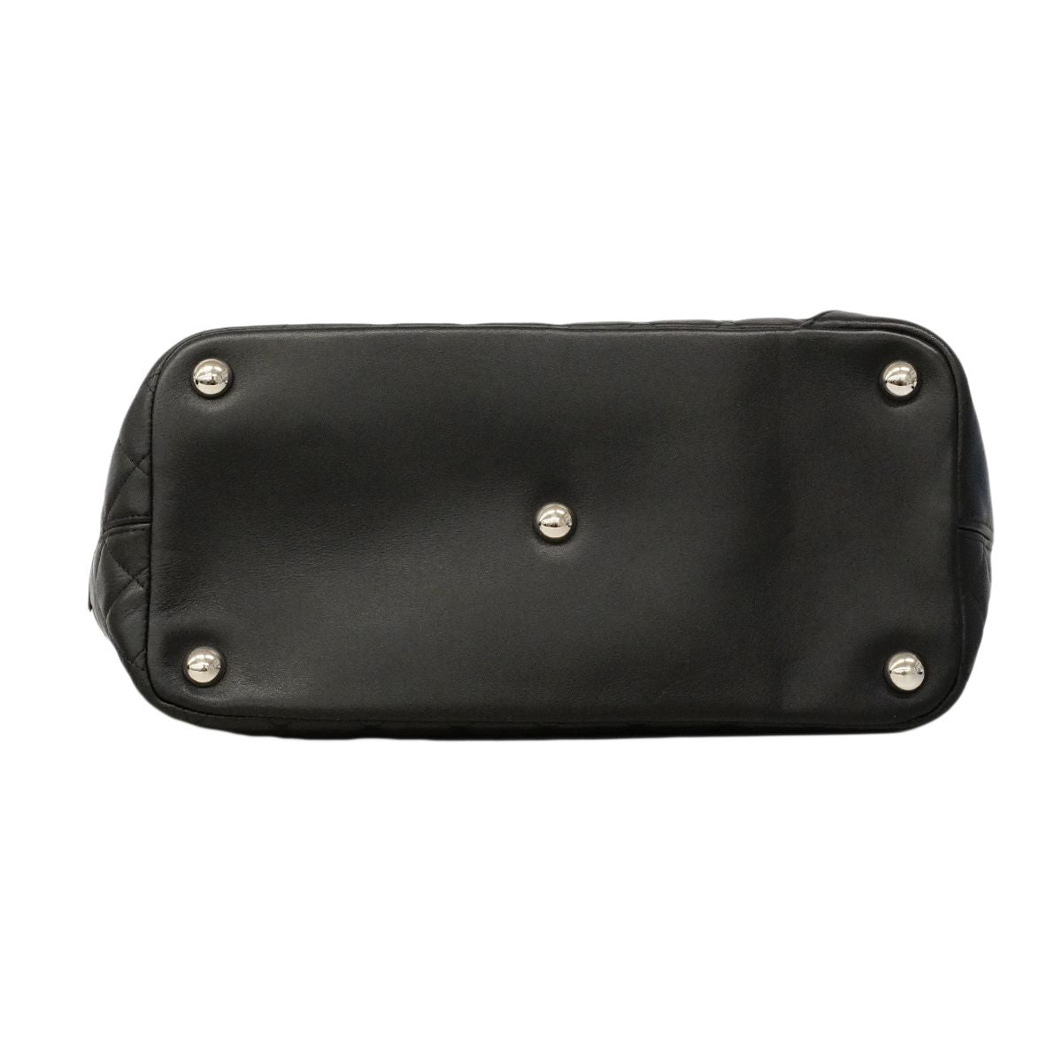 Chanel Tote Cambon Lambskin Black Silver — view 3
