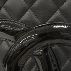 Chanel Tote Cambon Lambskin Black Silver — view 6