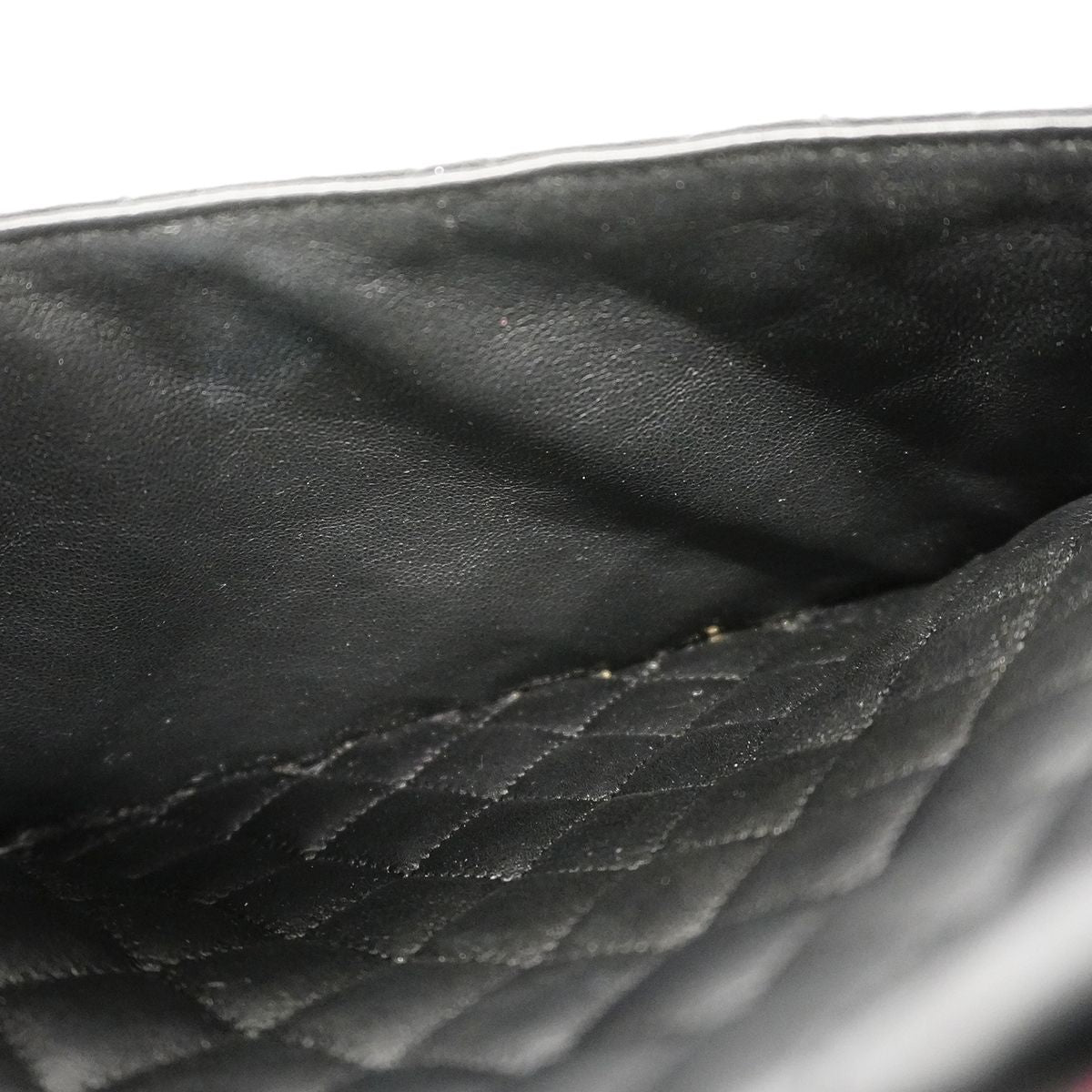 Chanel Tote Cambon Lambskin Black Silver — view 8