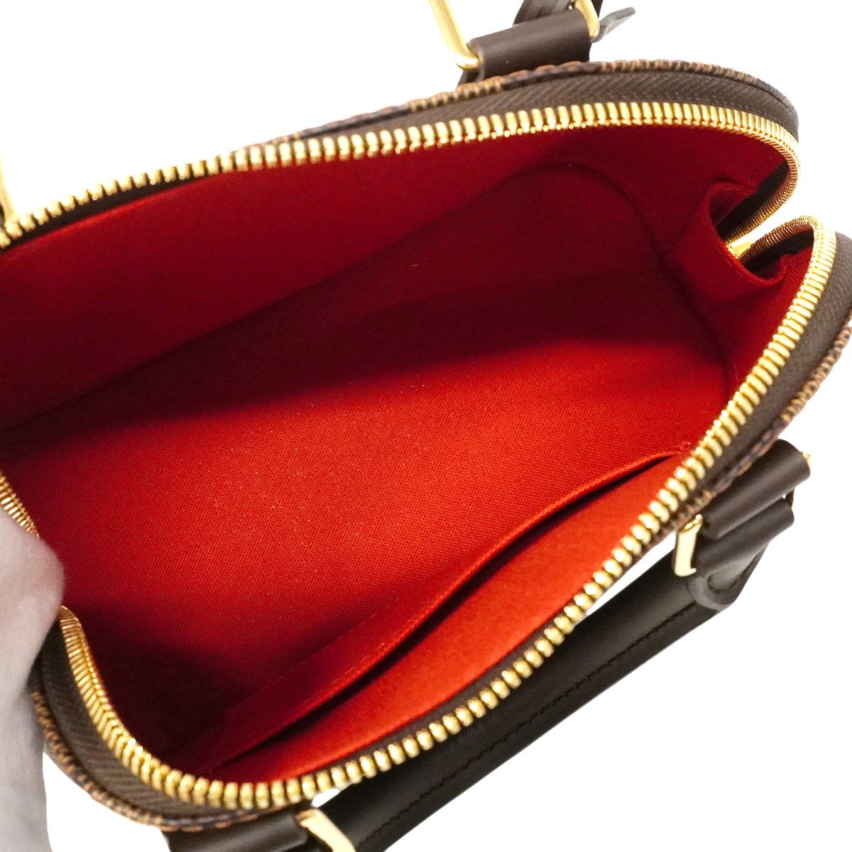 Louis Vuitton Handbag Damier Alma BB Ebene 2-Way — view 4