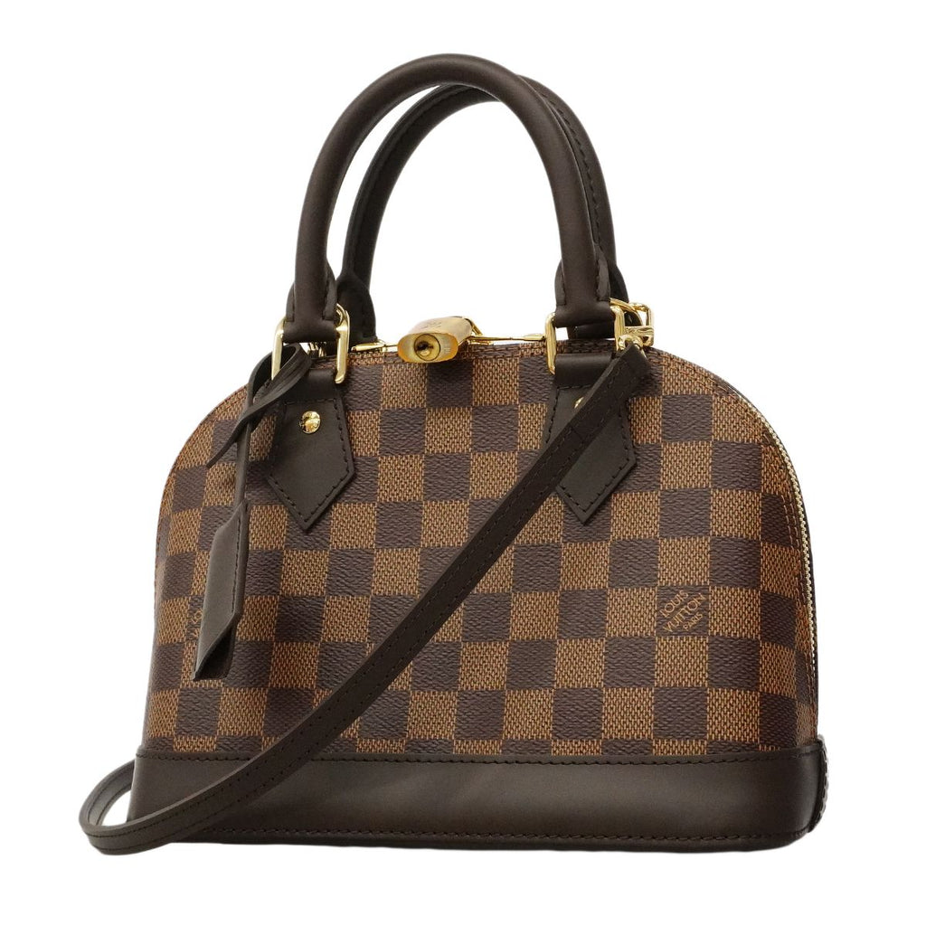Louis Vuitton Handbag Damier Alma BB Ebene 2-Way