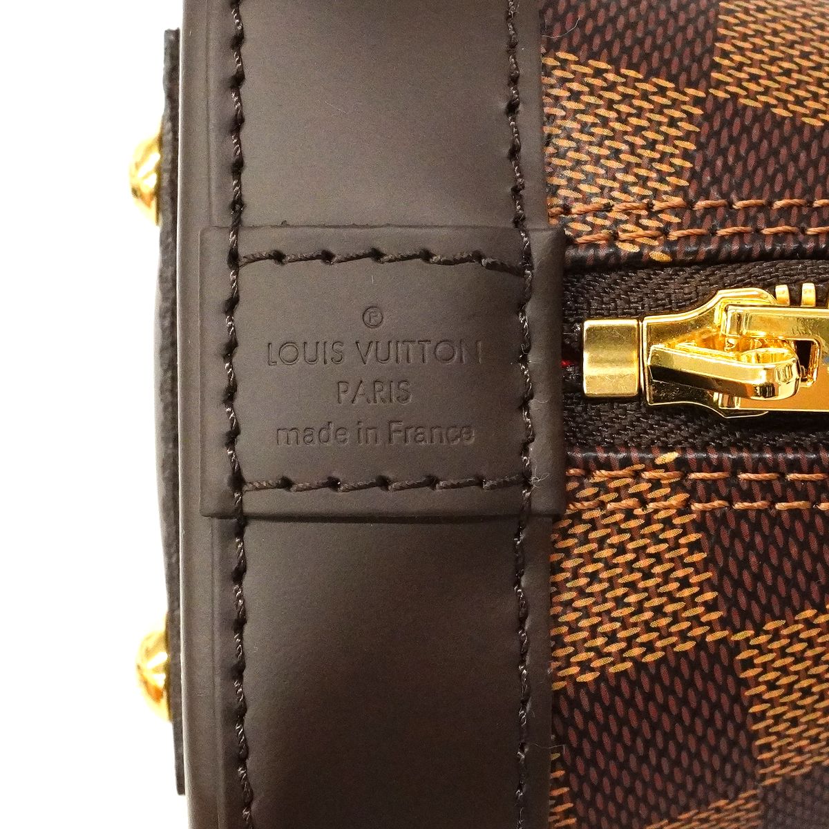 Louis Vuitton Handbag Damier Alma BB Ebene 2-Way — view 5