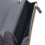 Saint Laurent Paris Shoulder Bag Kate Tassel Black Leather Small — view 3