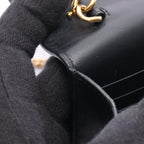 Saint Laurent Paris Shoulder Bag Kate Tassel Black Leather Small — view 5