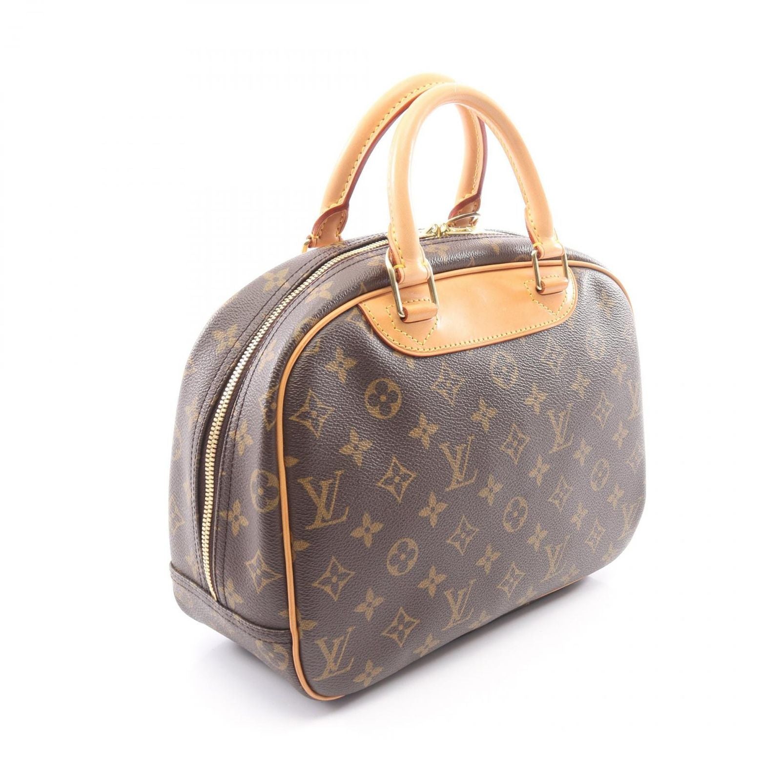 Louis Vuitton Handbag Trouville Monogram Canvas Leather — view 2