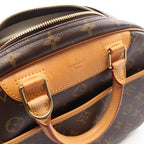 Louis Vuitton Handbag Trouville Monogram Canvas Leather — view 7