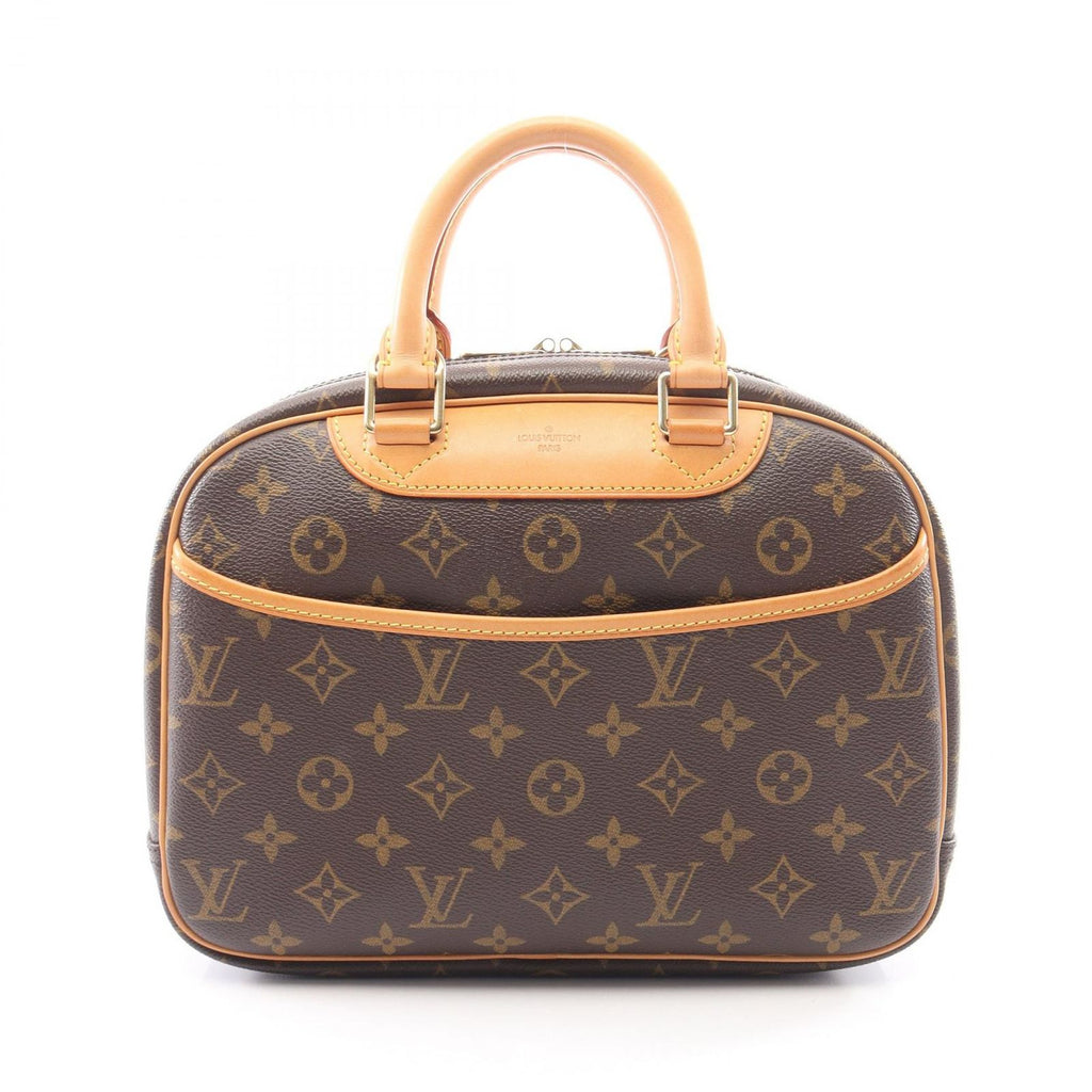 Louis Vuitton Handbag Trouville Monogram Canvas Leather
