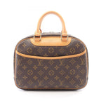 Louis Vuitton Handbag Trouville Monogram Canvas Leather