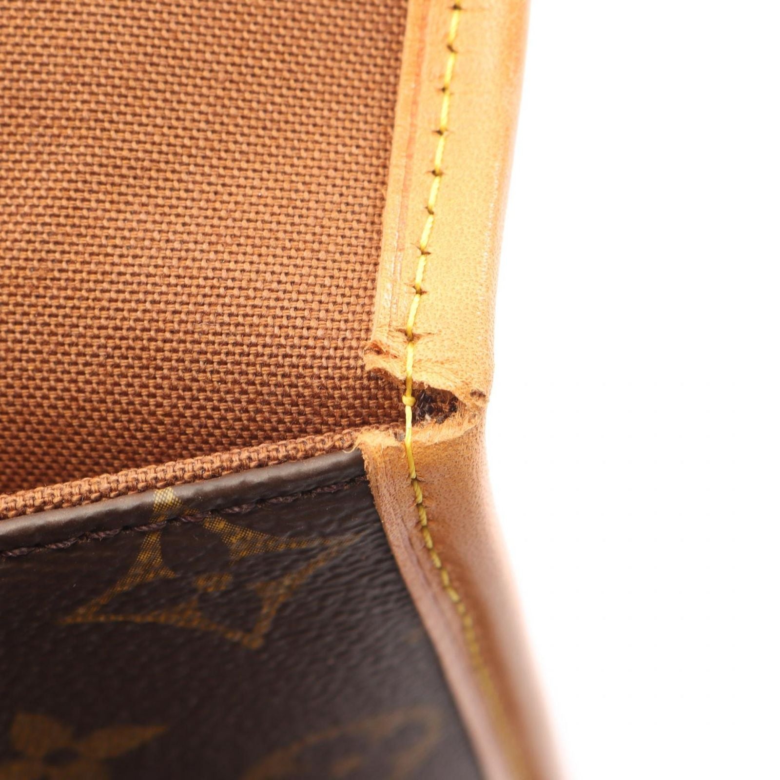 Louis Vuitton Handbag Bel Air Monogram 2-Way Canvas Leather — view 7