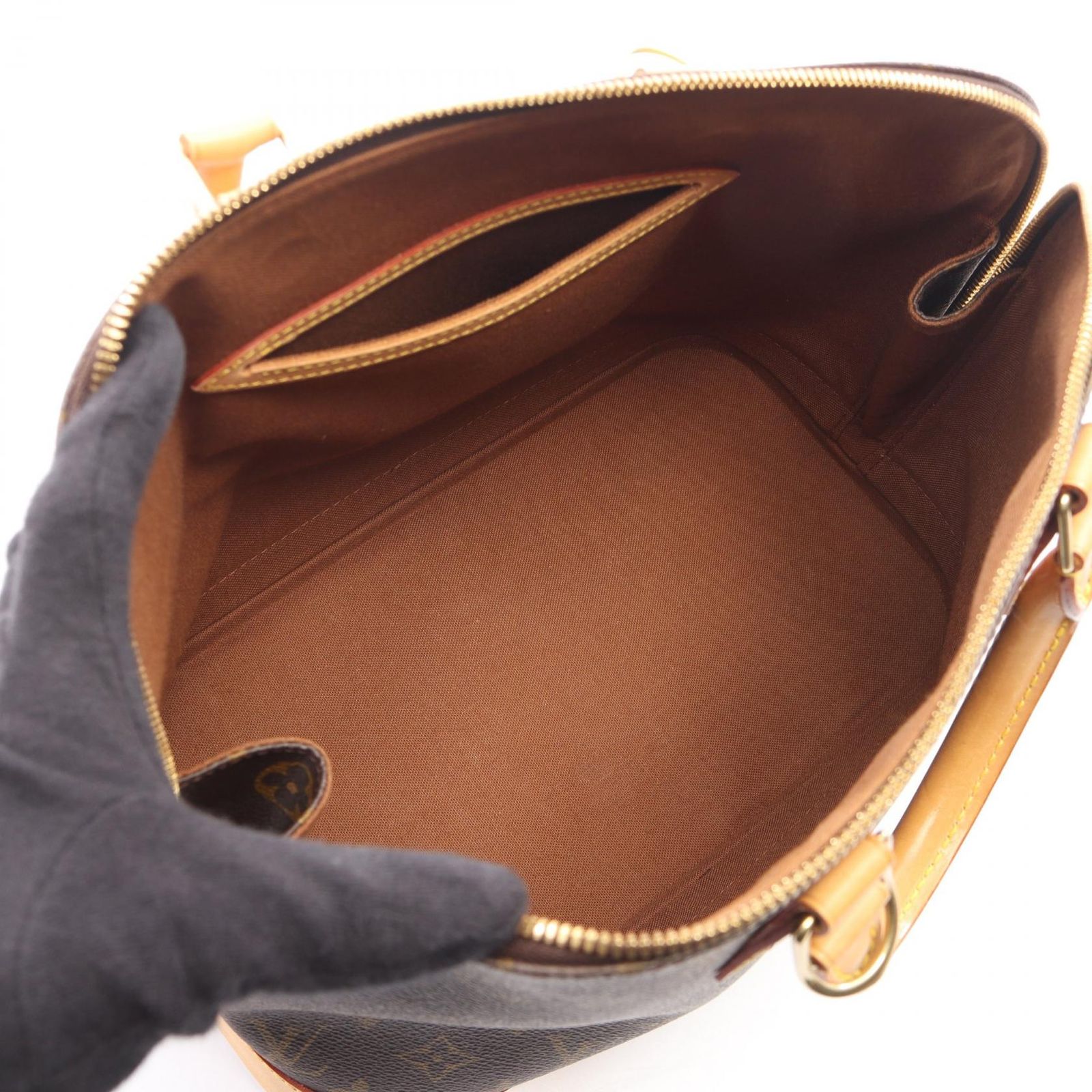 Louis Vuitton Handbag Alma PM Monogram Canvas Leather — view 3