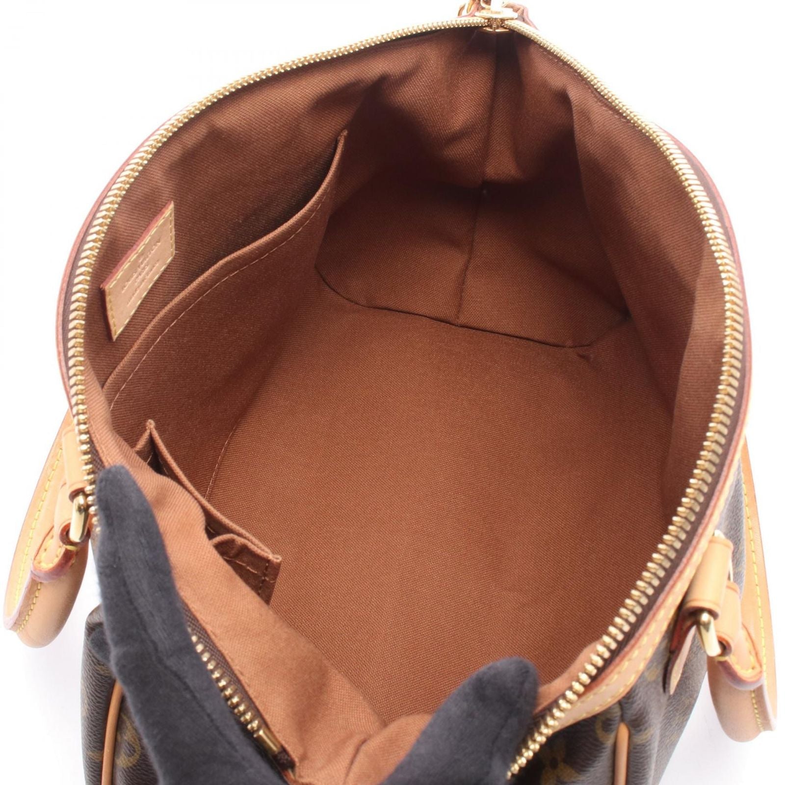 Louis Vuitton Handbag Tivoli PM Canvas Leather — view 3