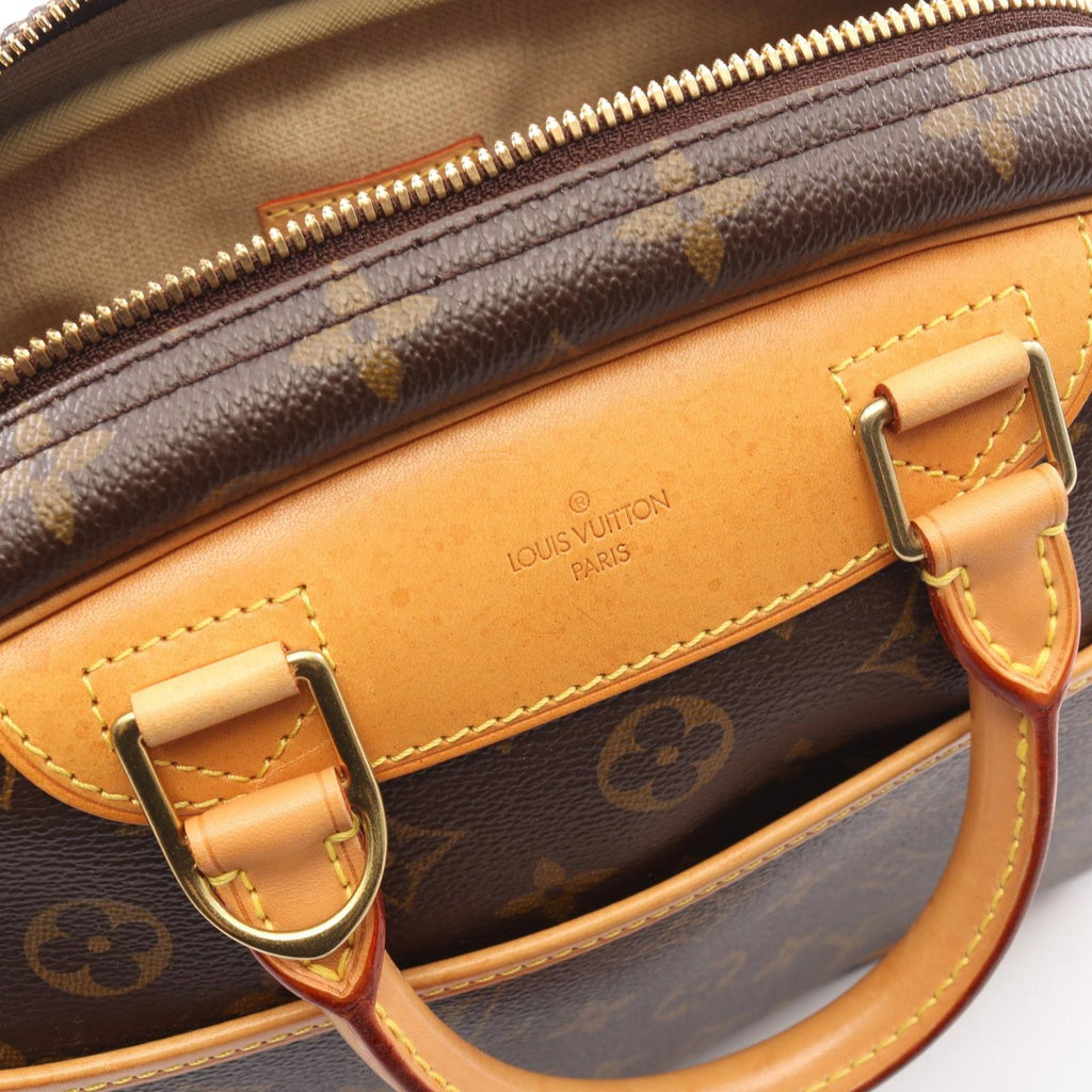 Louis Vuitton Handbag Trouville Canvas Leather — view 6