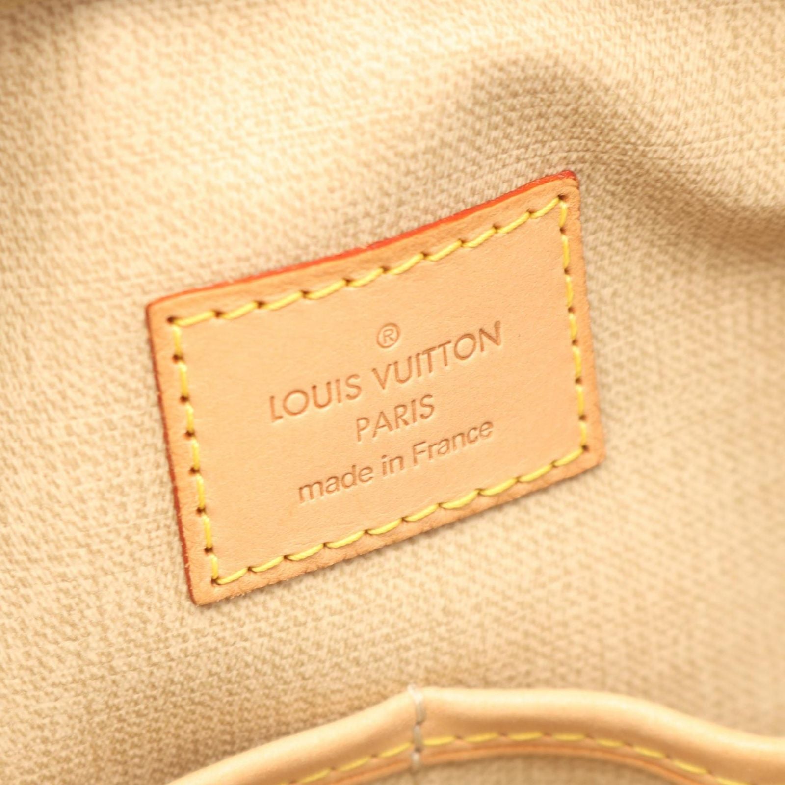 Louis Vuitton Handbag Trouville Canvas Leather — view 4