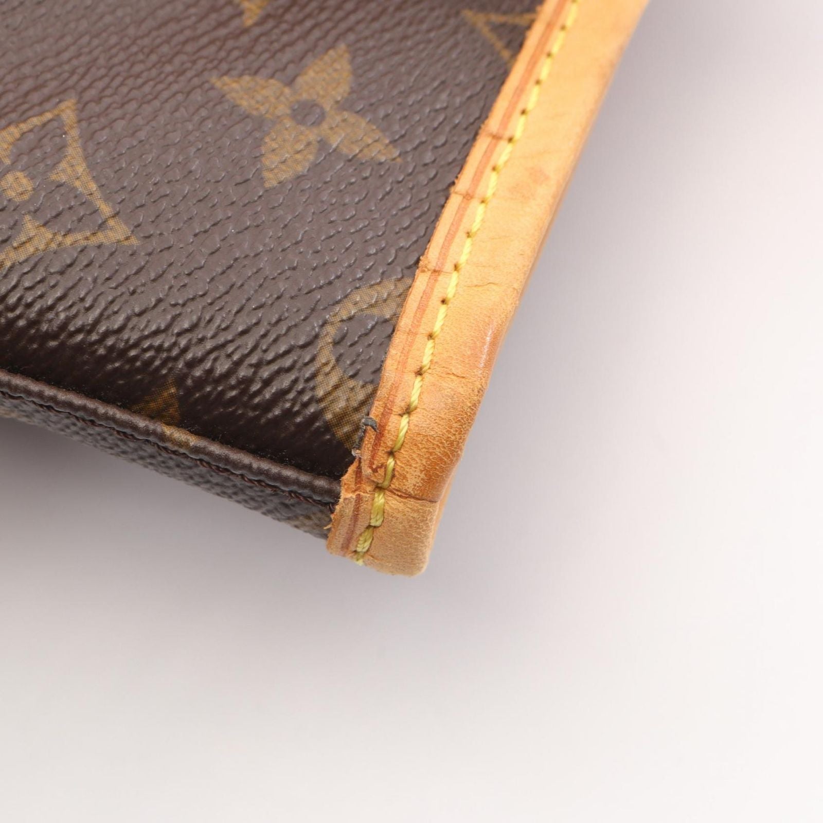 Louis Vuitton Handbag Bucket PM Canvas Leather — view 6