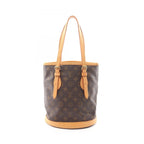 Louis Vuitton Handbag Bucket PM Canvas Leather