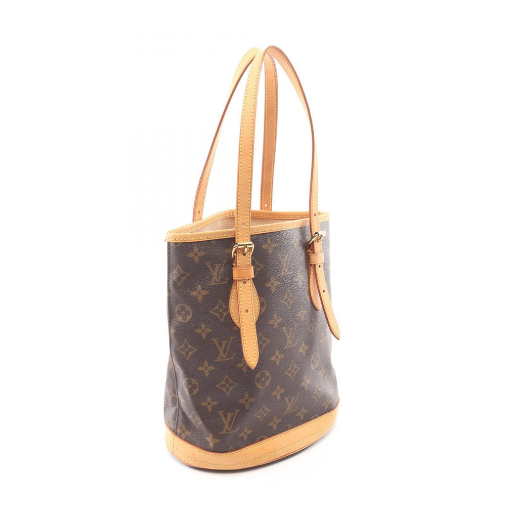 Louis Vuitton Handbag Bucket PM Canvas Leather — view 2