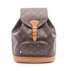Louis Vuitton Backpack Montsouris MM Canvas Leather