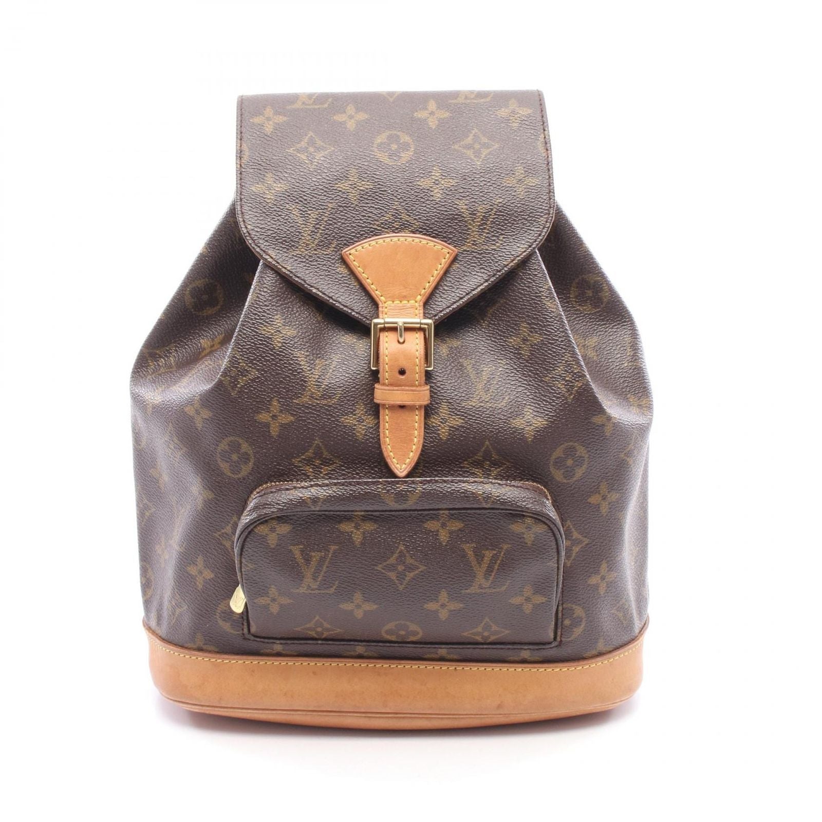 Louis Vuitton Backpack Montsouris MM Canvas Leather