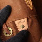 Louis Vuitton Backpack Montsouris MM Canvas Leather — view 5